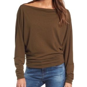 Free People Valencia Off the Shoulder Pullover